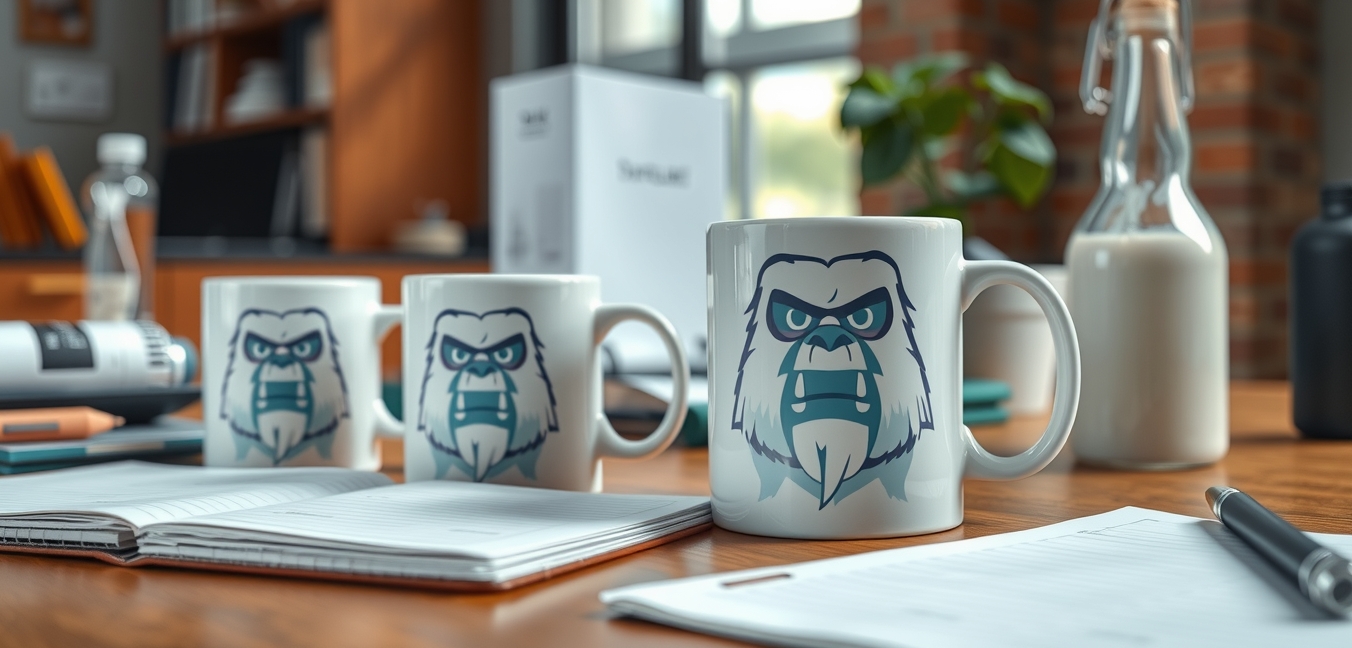 Preparation visual for Custom Mugs That Look Like Yetis Guide