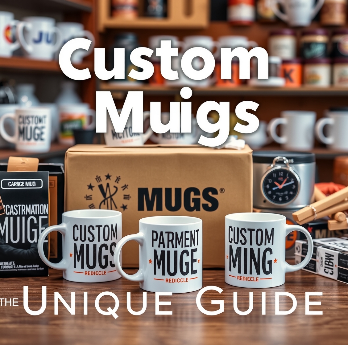 Preparation visual for Custom Mugs Unique Guide