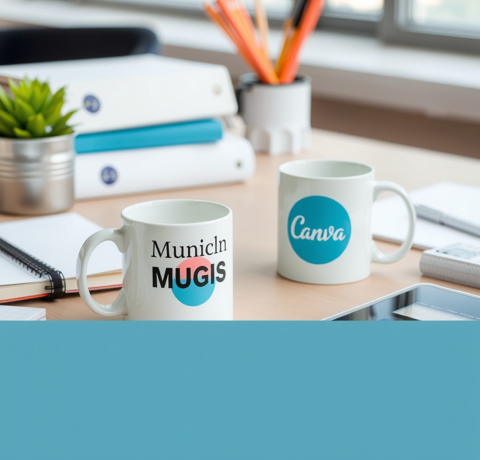 Quality check visual for Custom Mugs Using Canva Guide