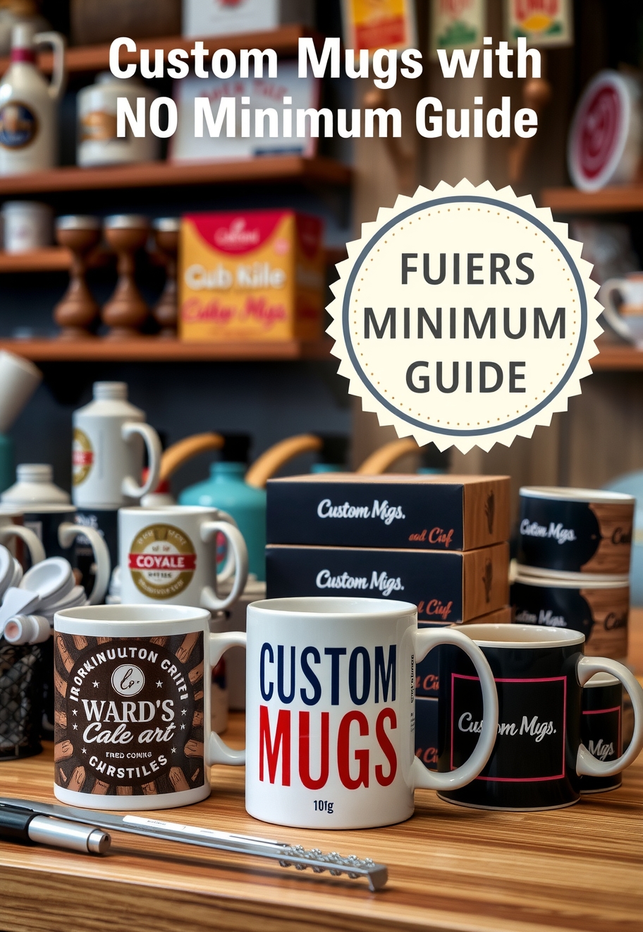 Checklist for Custom Mugs with No Minimum Guide