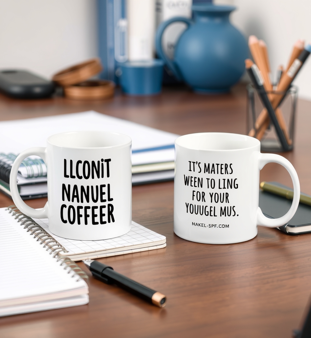 Quality check visual for Custom Mugs with Quotes