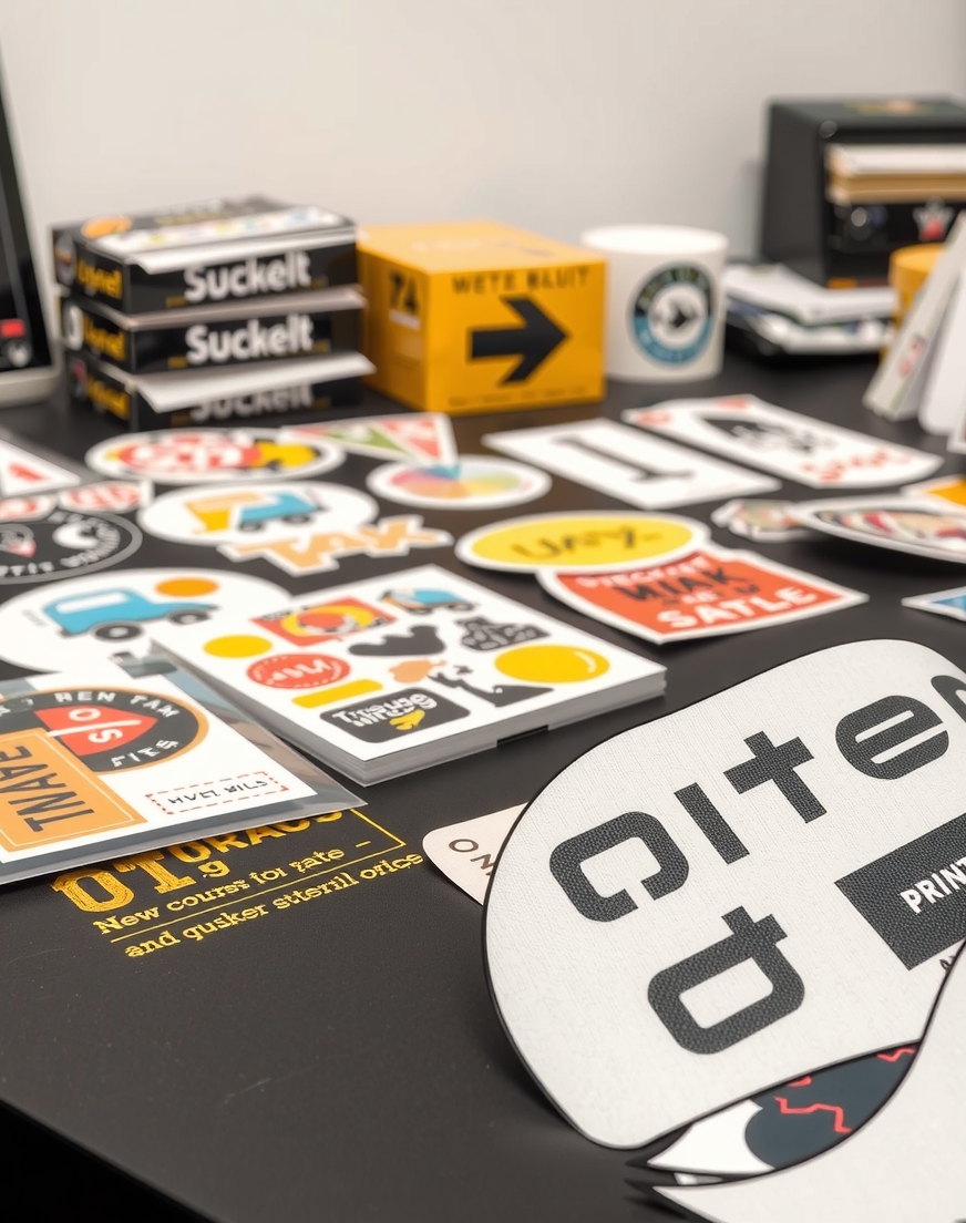 Custom Die Cut Stickers Printing Guide