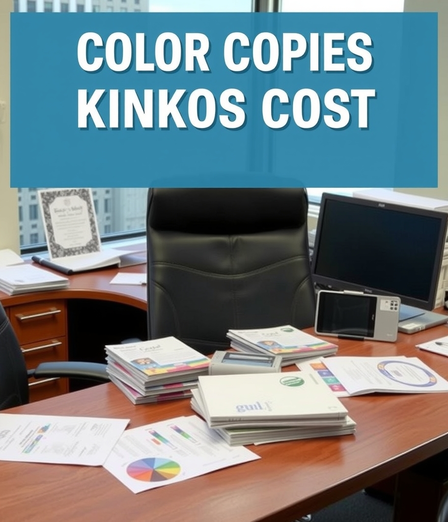 Checklist for Color Copies Kinkos Cost