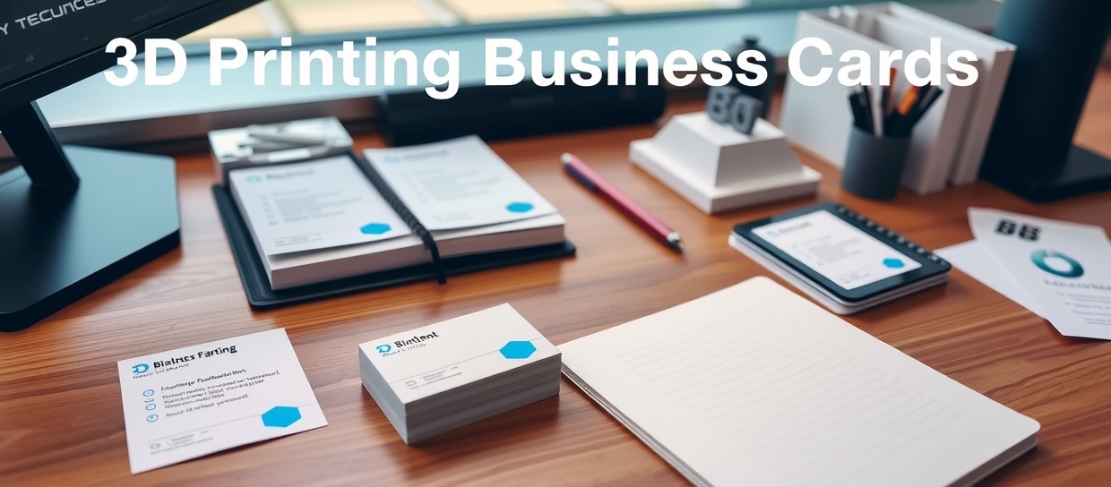 Preparation visual for 3D Printing Business Cards Guide