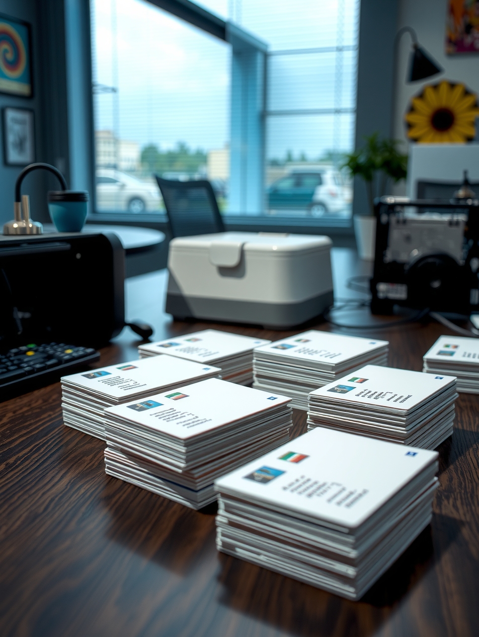 Quality check visual for 3D Printing Business Cards Guide