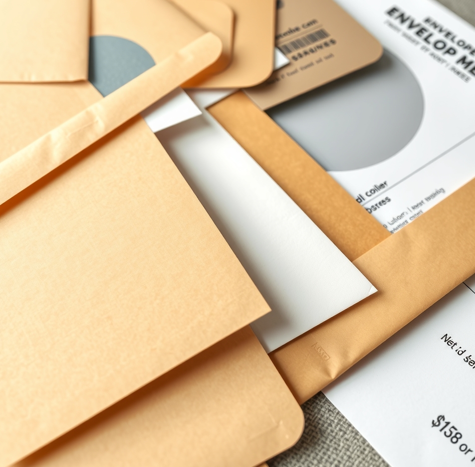 Envelope Printing Design Template