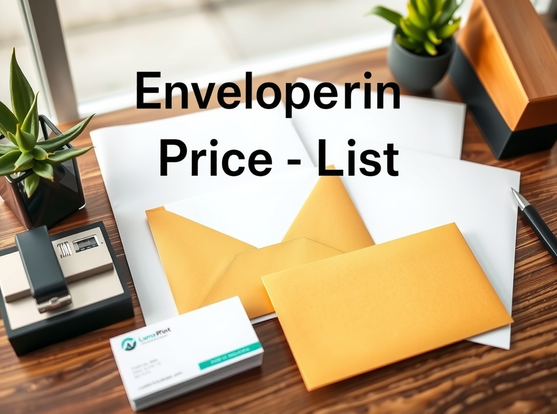 Evaluating the best Envelope Printing Price List environment