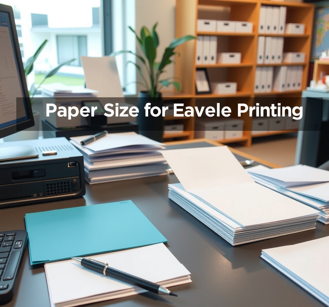 Paper Size for Envelope Printing