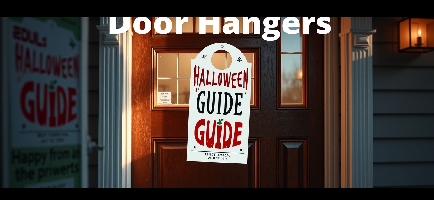 Checklist for Door Hangers Halloween Guide