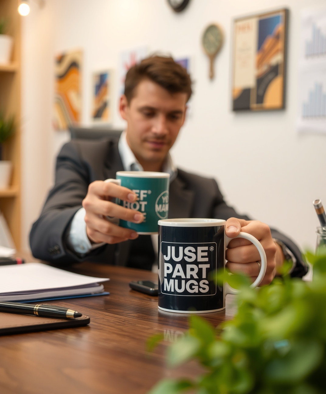 Preparation visual for Custom Mugs Cheap No Minimum