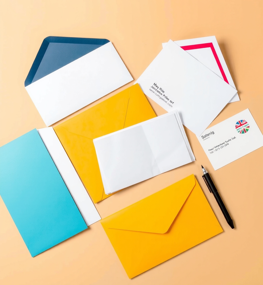 Checklist for Custom Envelope Printing Uk Guide