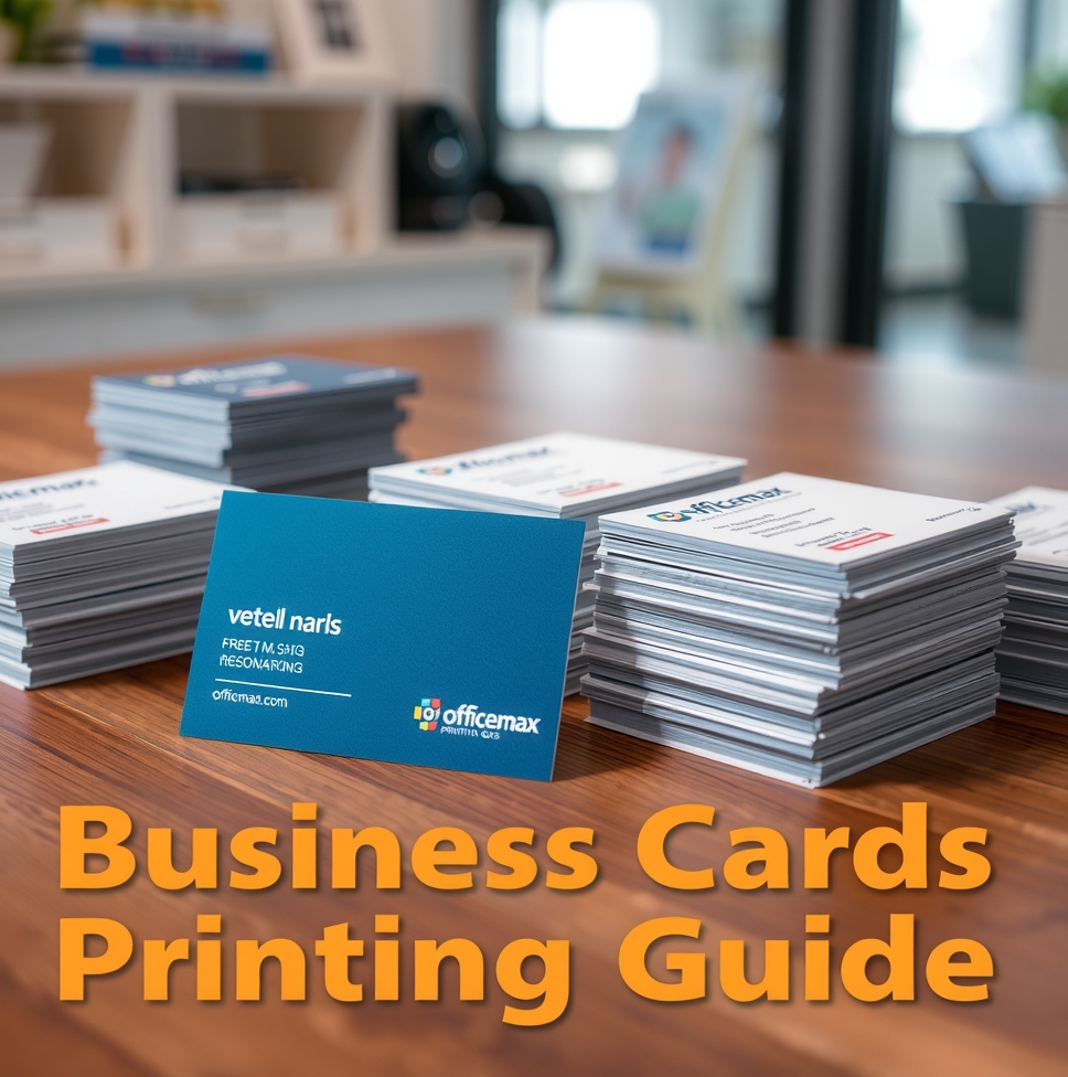 Officemax Business Cards Printing Guide