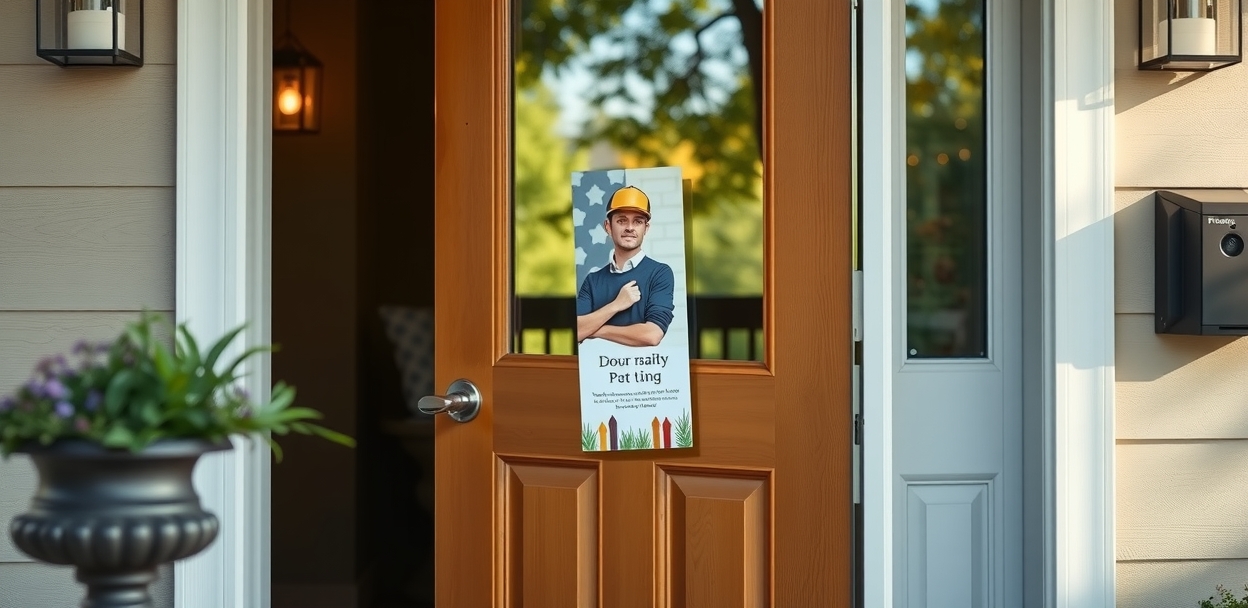 Checklist for Landscape Door Hangers Guide