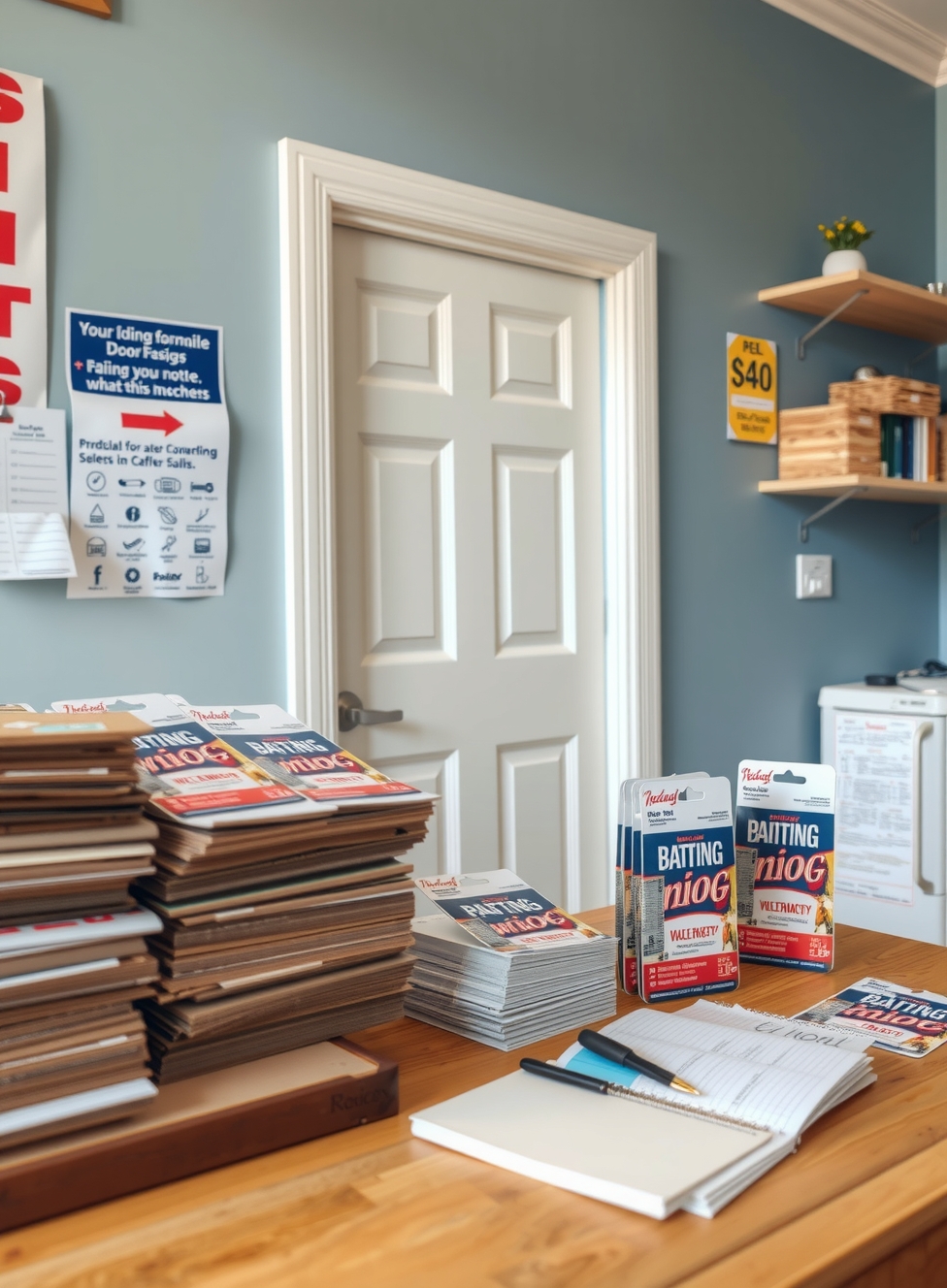 Quality check visual for Door Hangers Painting Guide