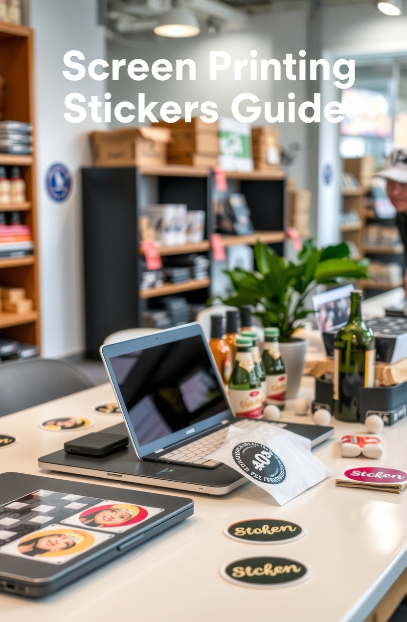 Screen Printing Stickers Guide
