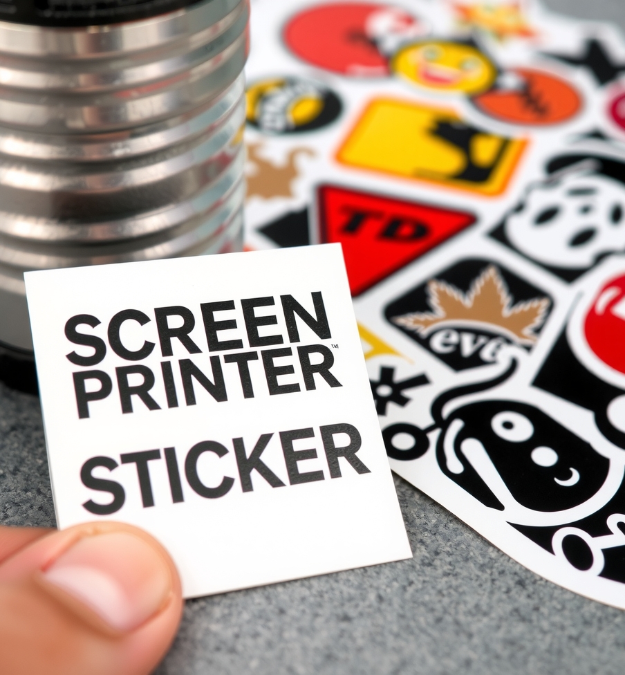 Evaluating the best Screen Printing Stickers Guide environment