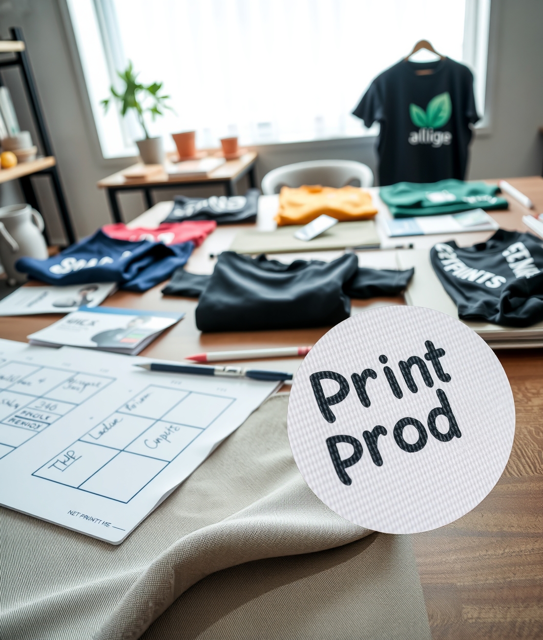 Preparation visual for Ethical Tshirt Printing Guide