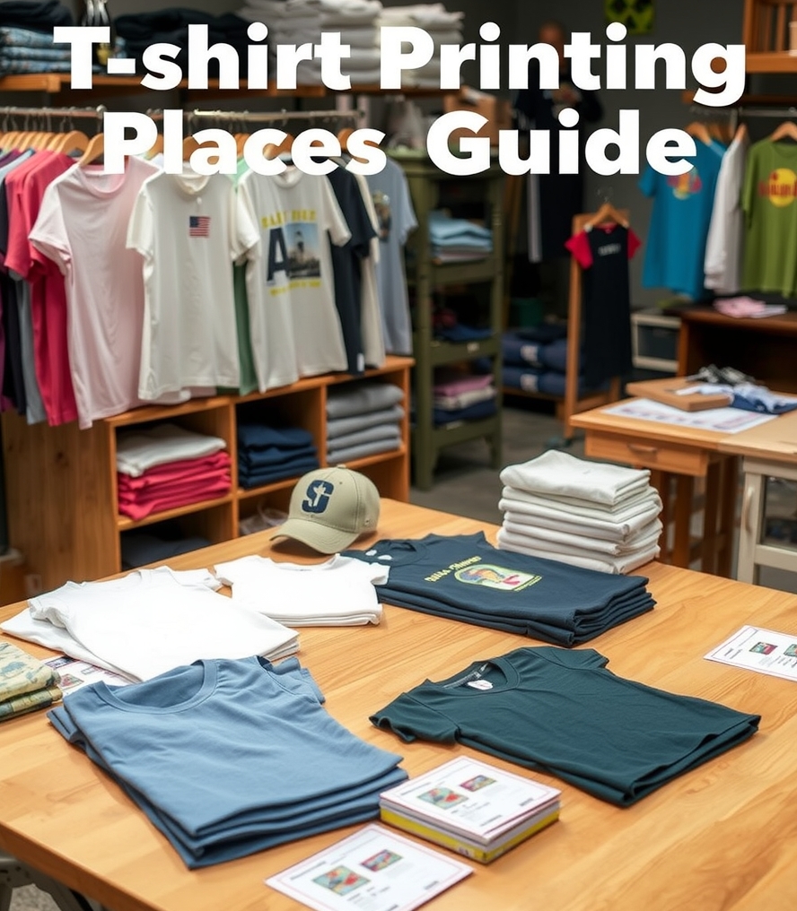 Quality check visual for Tshirt Printing Places Guide