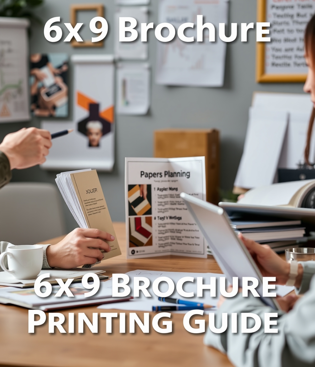 Preparation visual for 6x9 Brochure Printing Guide