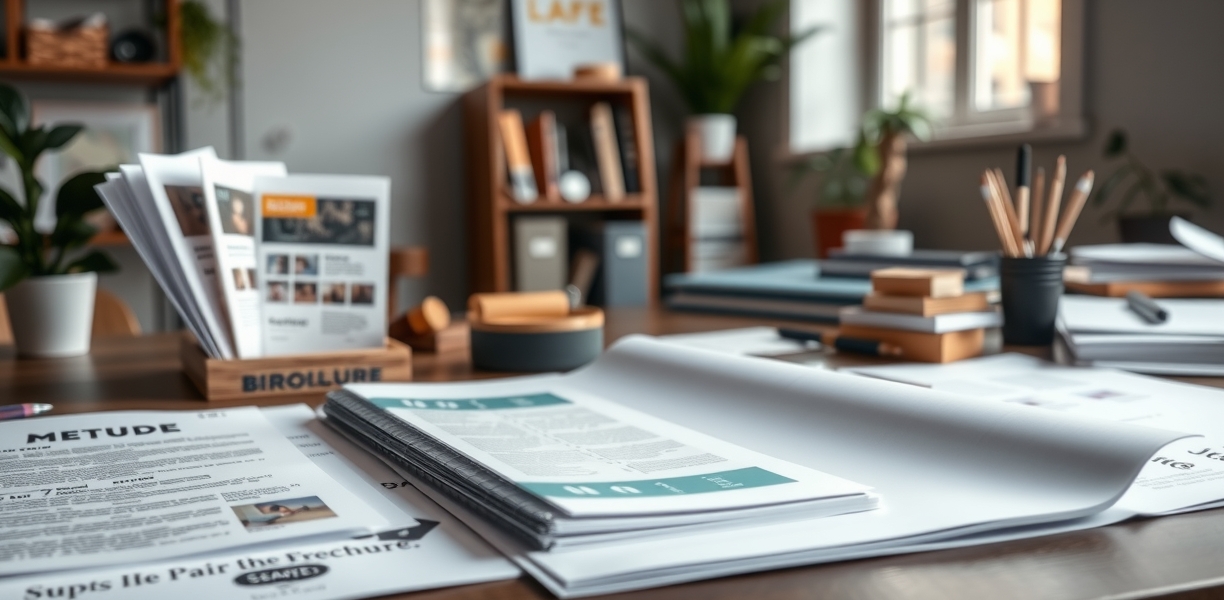 8x8 Brochure Printing Guide