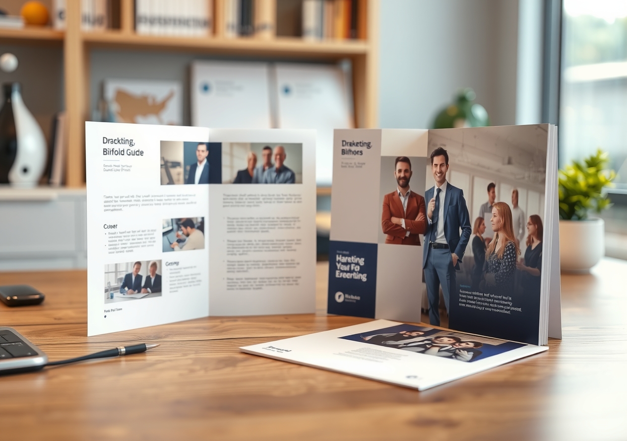 Quality check visual for Brochure Printing Bifold Guide