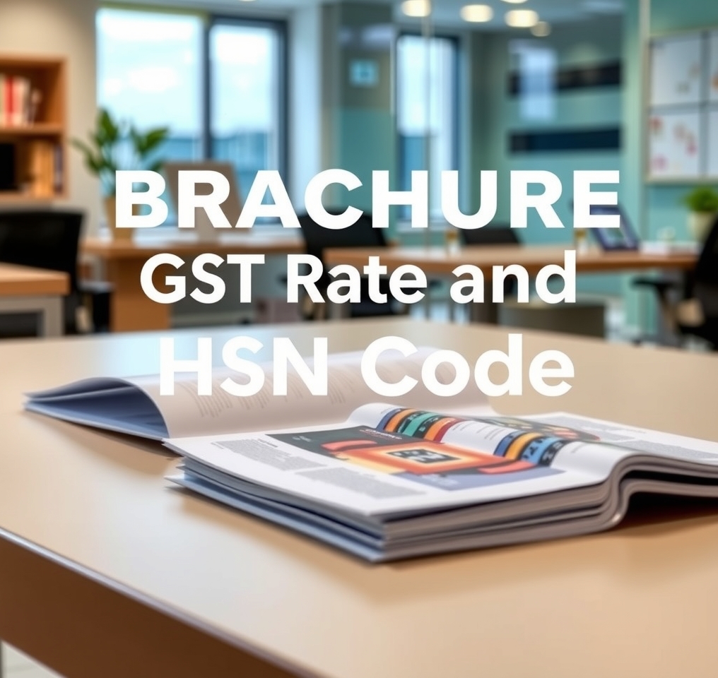 Brochure Printing Gst Rate and Hsn Code Guide