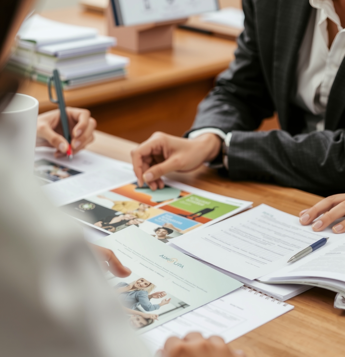 Preparation visual for Brochure Printing in Kolkata Guide