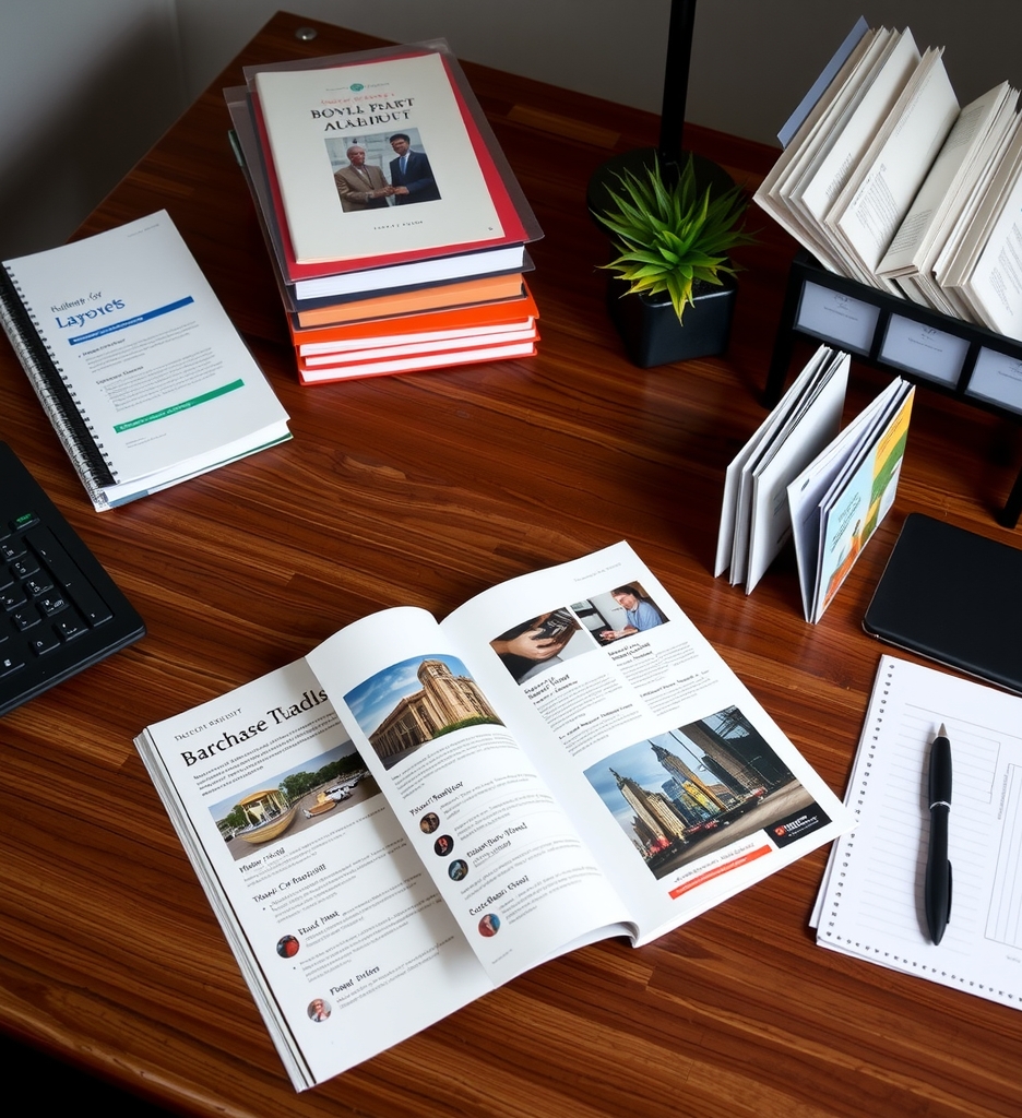 Preparation visual for Brochure Printing in Surat Guide