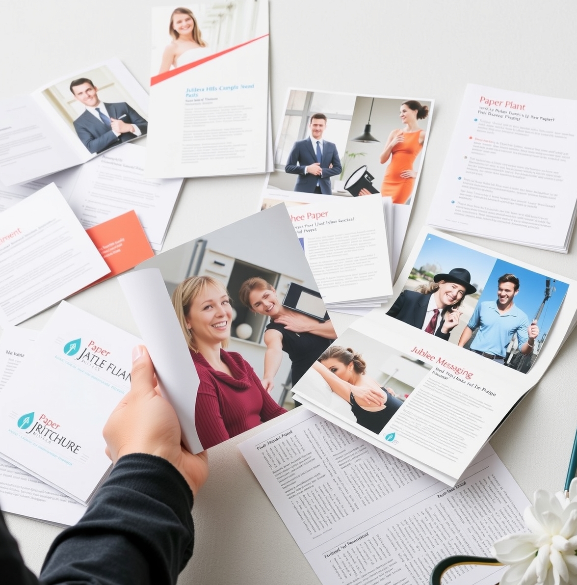 Preparation visual for Brochure Printing Jubilee Hills Guide