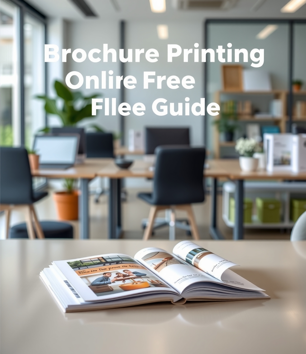 Brochure Printing Online Free Guide