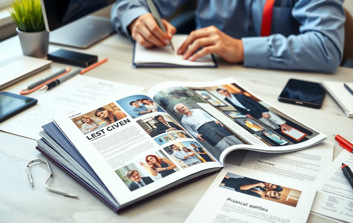 Quality check visual for Brochure Printing Services for Businesses