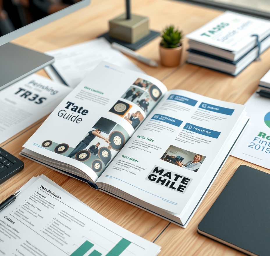 Preparation visual for Brochure Printing Tds Rate Guide