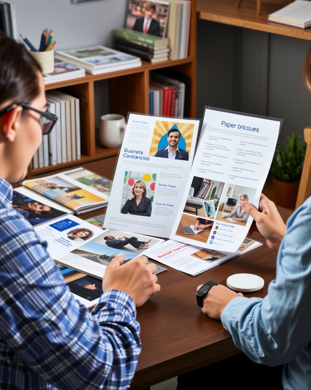 Preparation visual for Top Ohio Columbus Brochure Printing