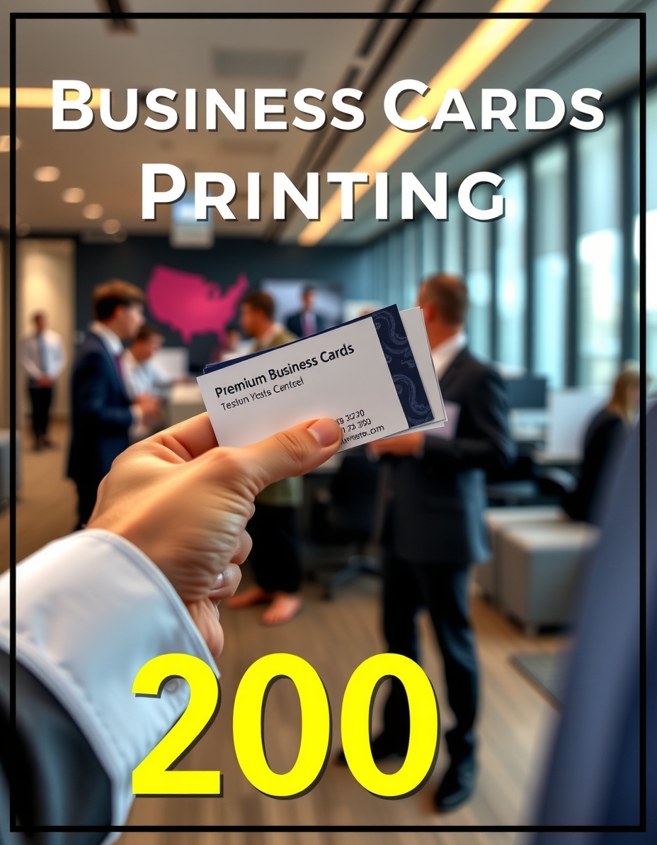 Preparation visual for Business Cards Printing 200 Guide