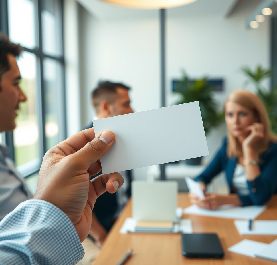 Preparation visual for Business Cards Printing at Staples Guide