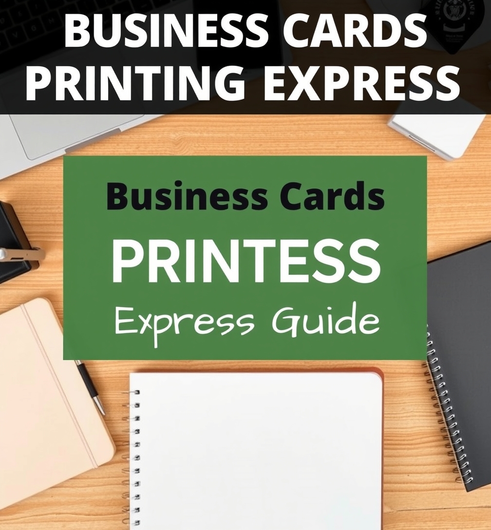 Preparation visual for Business Cards Printing Express Guide