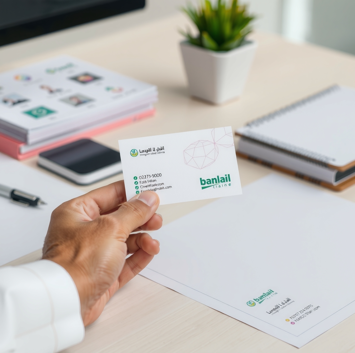 Quality check visual for Business Cards Printing in Jeddah Guide