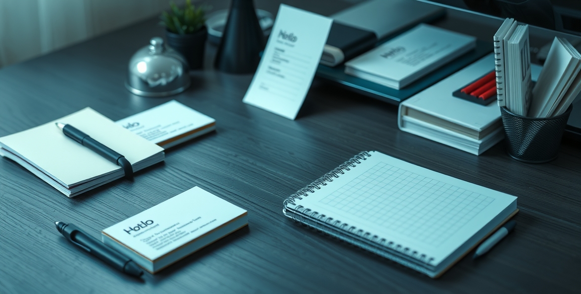 Preparation visual for Business Cards Printing Keele and Wilson Guide