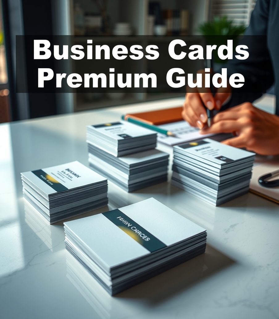 Checklist for Business Cards Printing Premium Guide