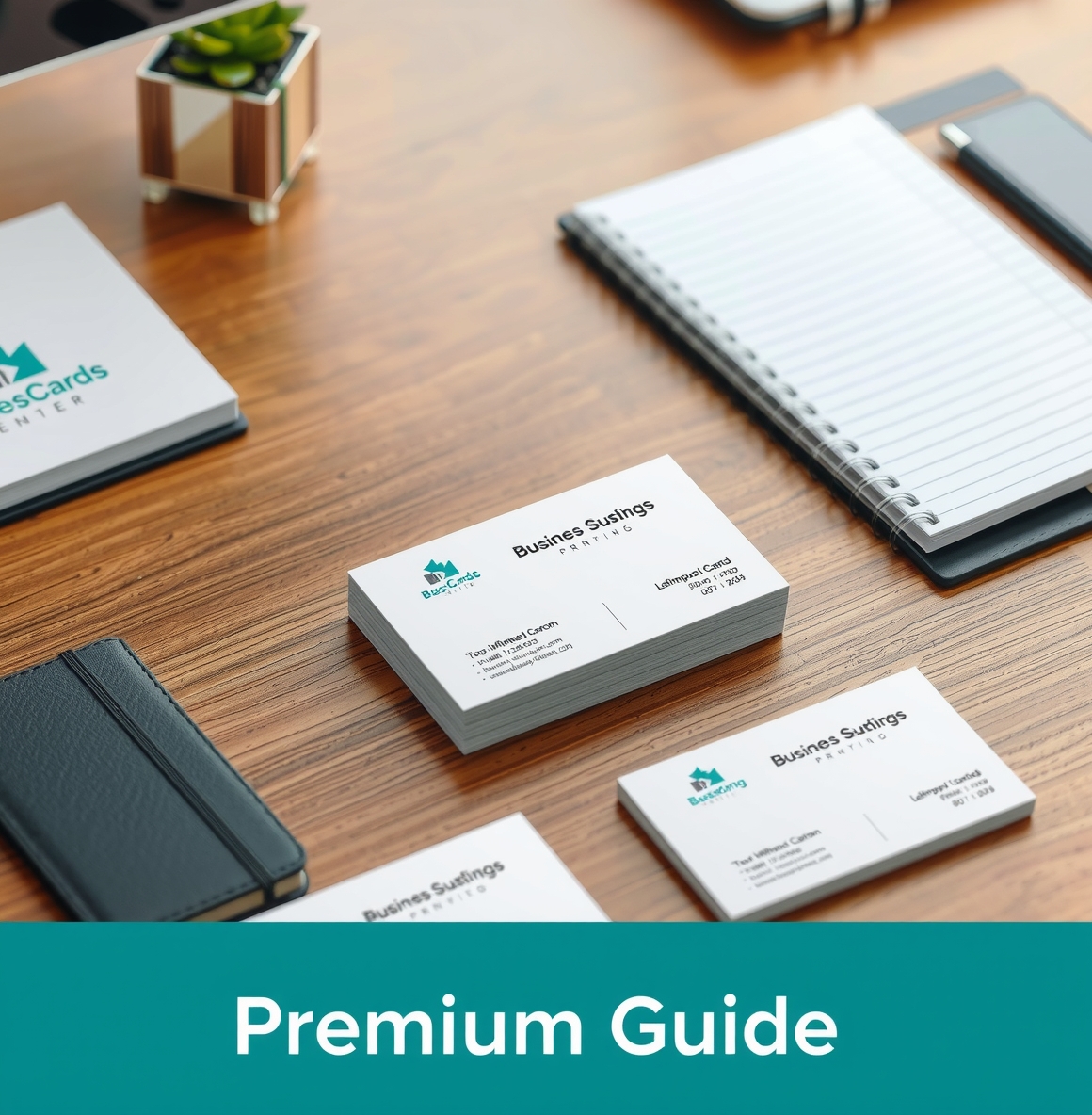 Quality check visual for Business Cards Printing Premium Guide