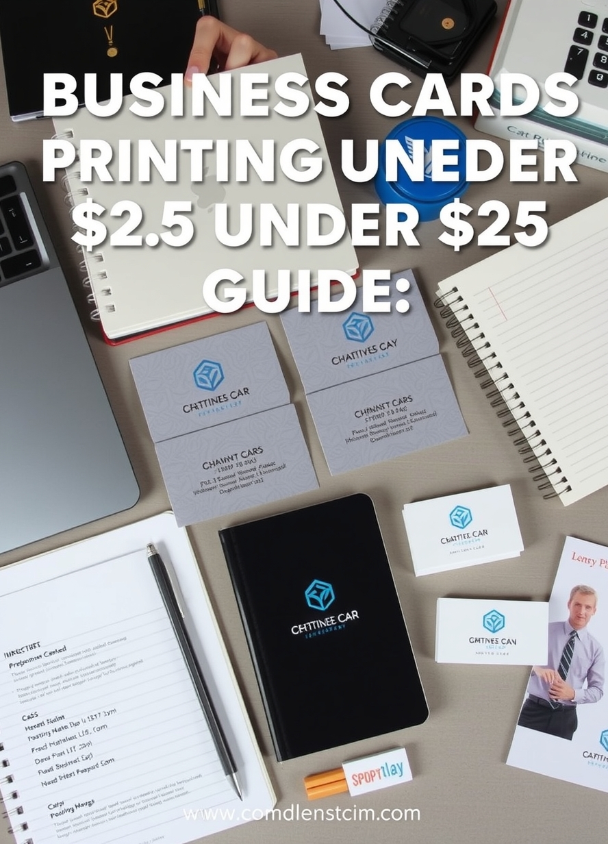 Evaluating the best Business Cards Printing Under $25 Guide environment