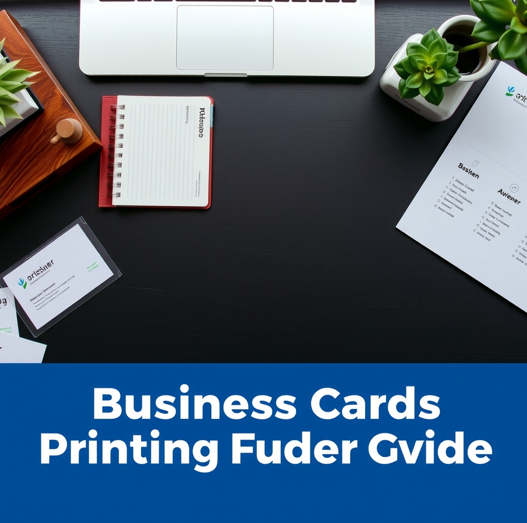 Preparation visual for Business Cards Printing Under $8 Guide