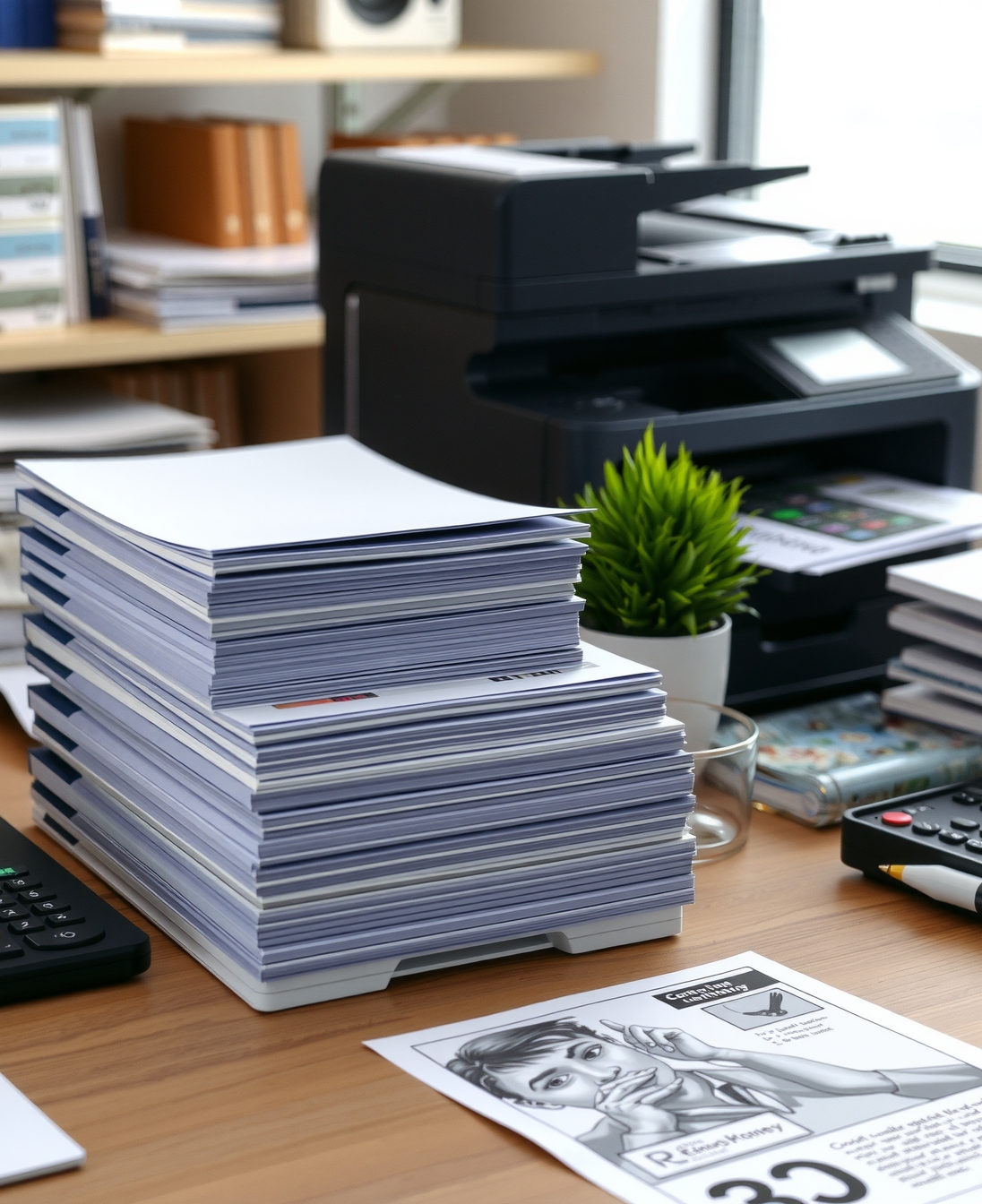 Preparation visual for Online Color Copies Printing Services