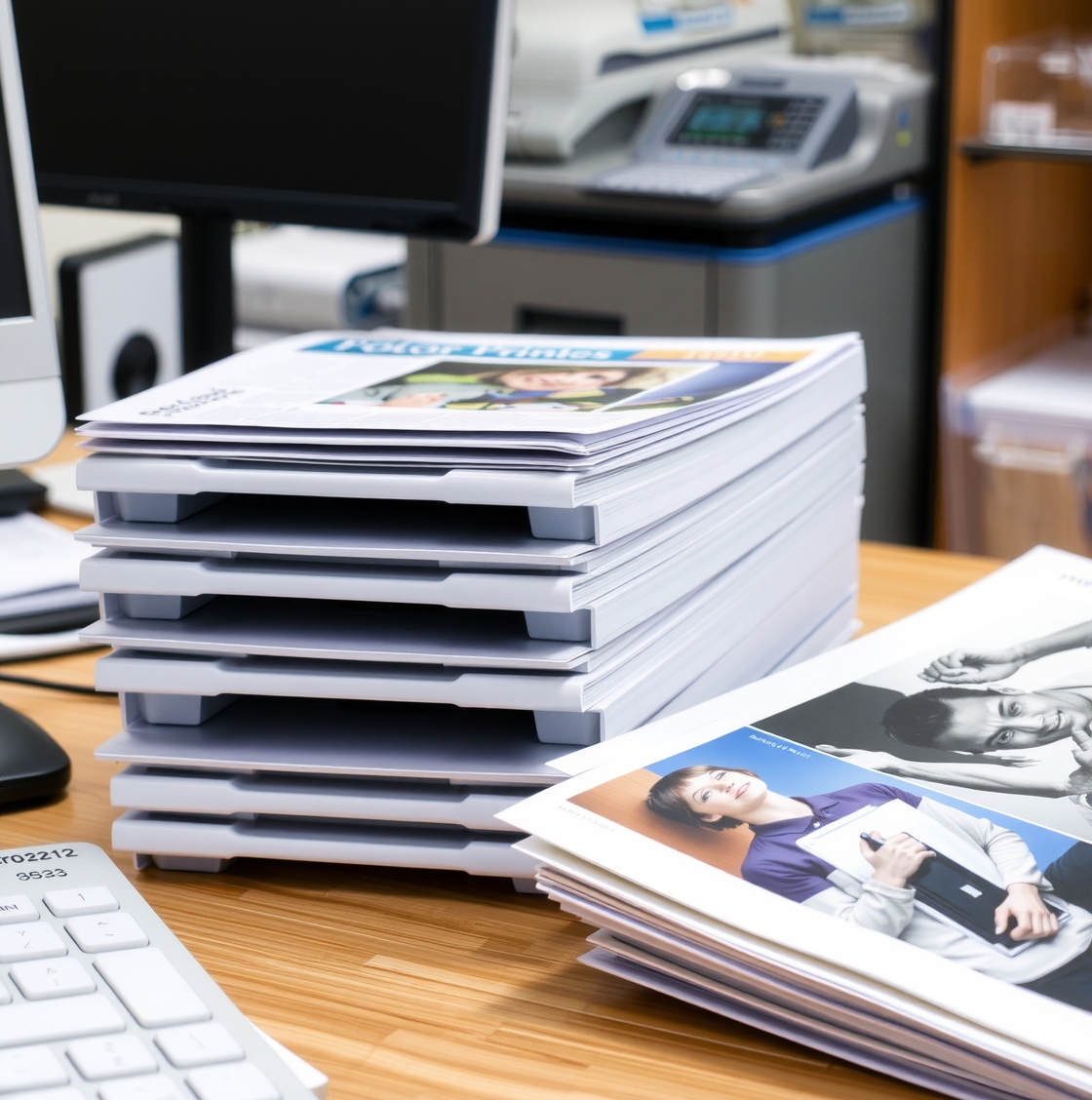 Preparation visual for Printing Services Color Copies