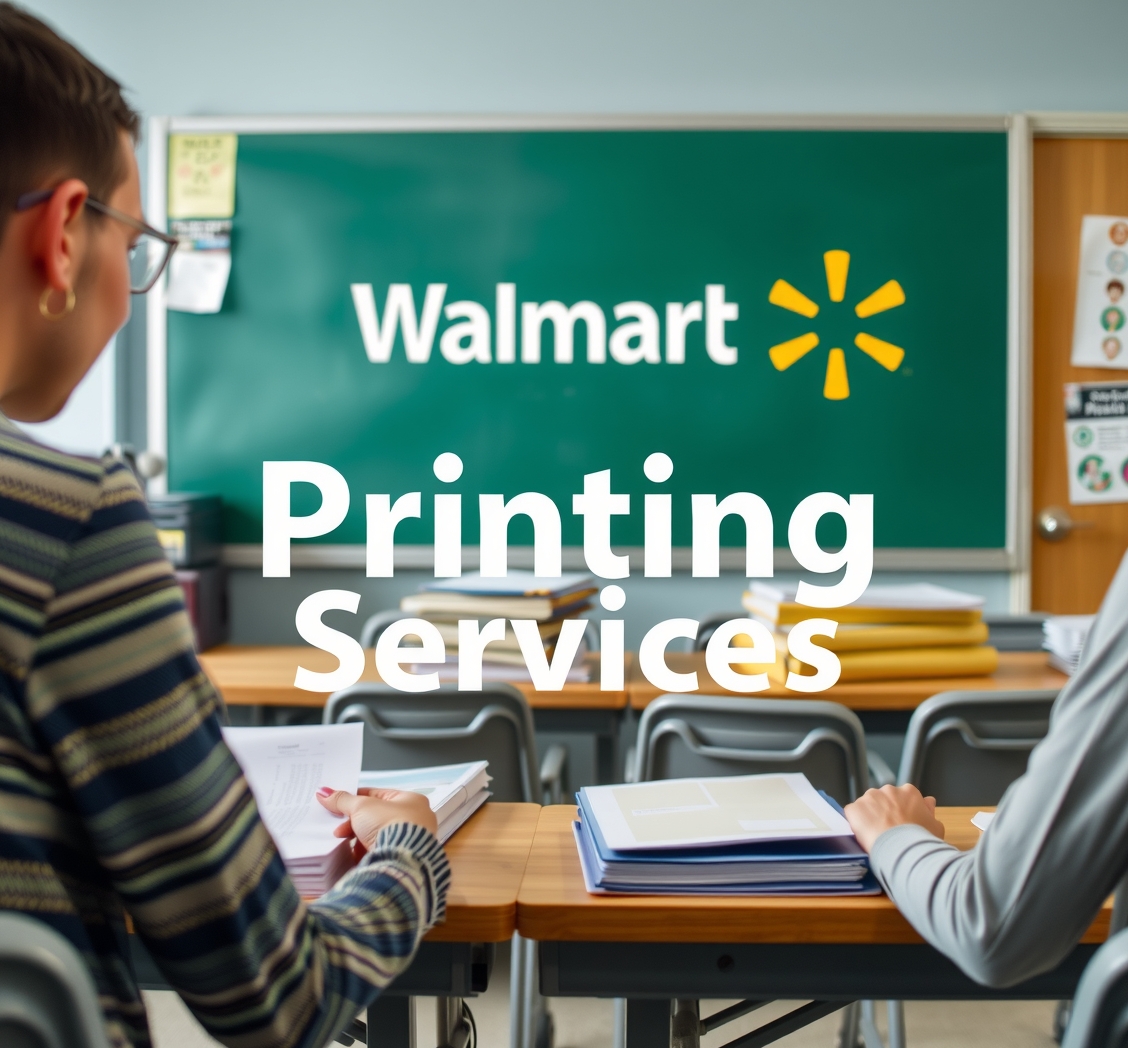Walmart Printing Services Color Copies hero image