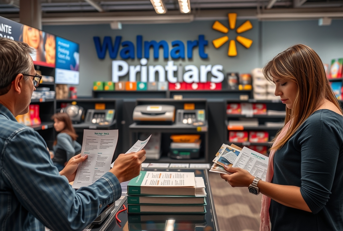 Quality check visual for Walmart Printing Services Color Copies