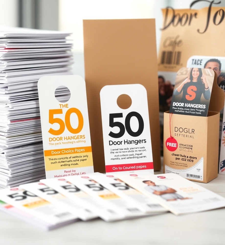 50 Door Hangers Guide