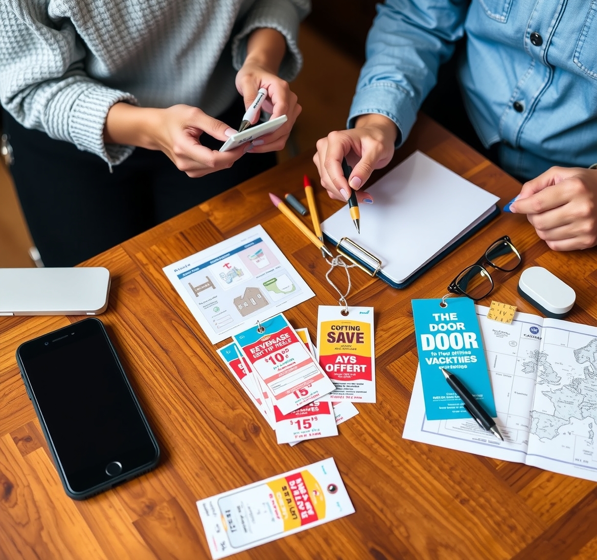 Quality check visual for 50 Door Hangers Guide