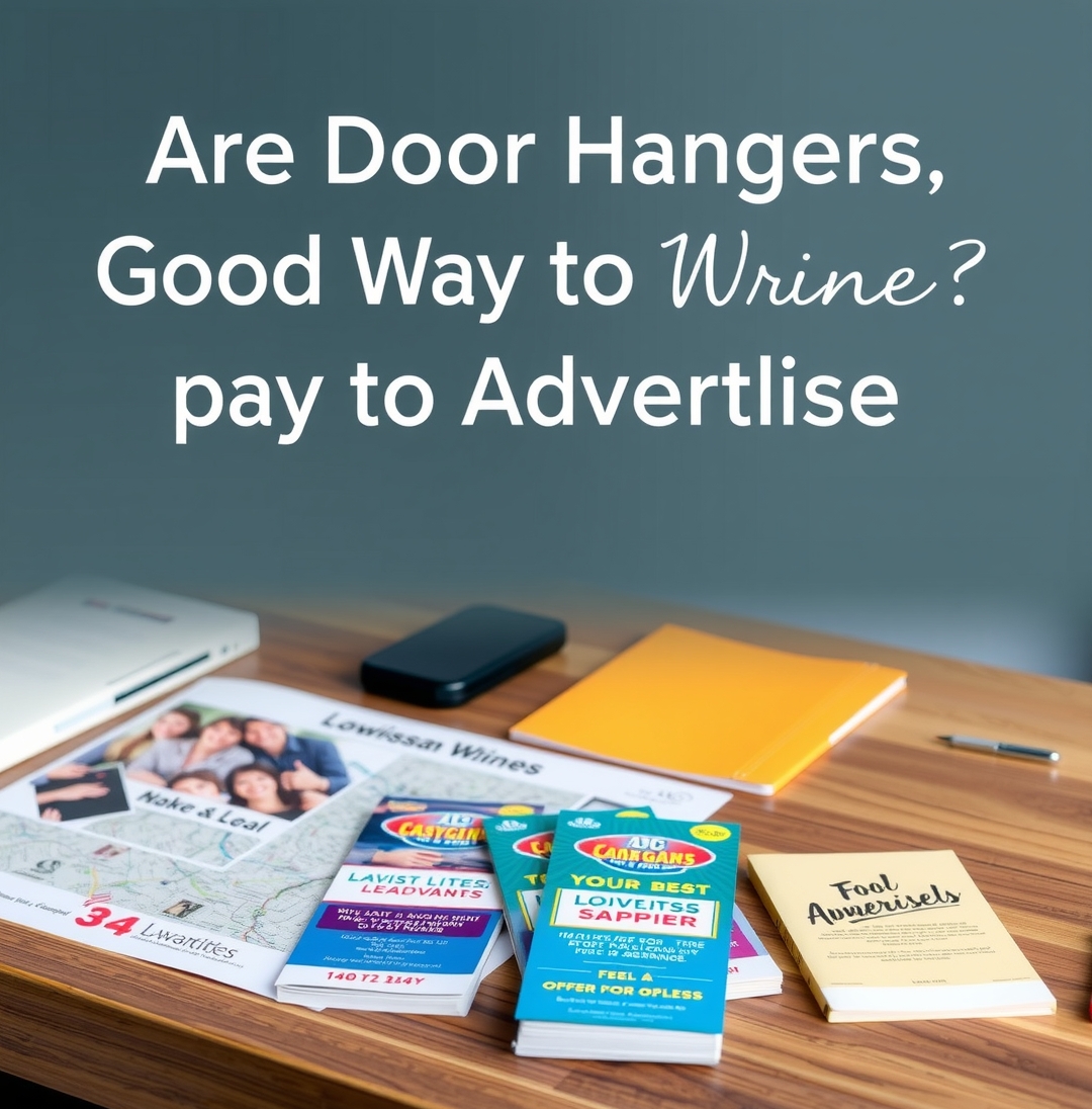 Evaluating the best Are Door Hangers a Good Way to Advertise Guide environment
