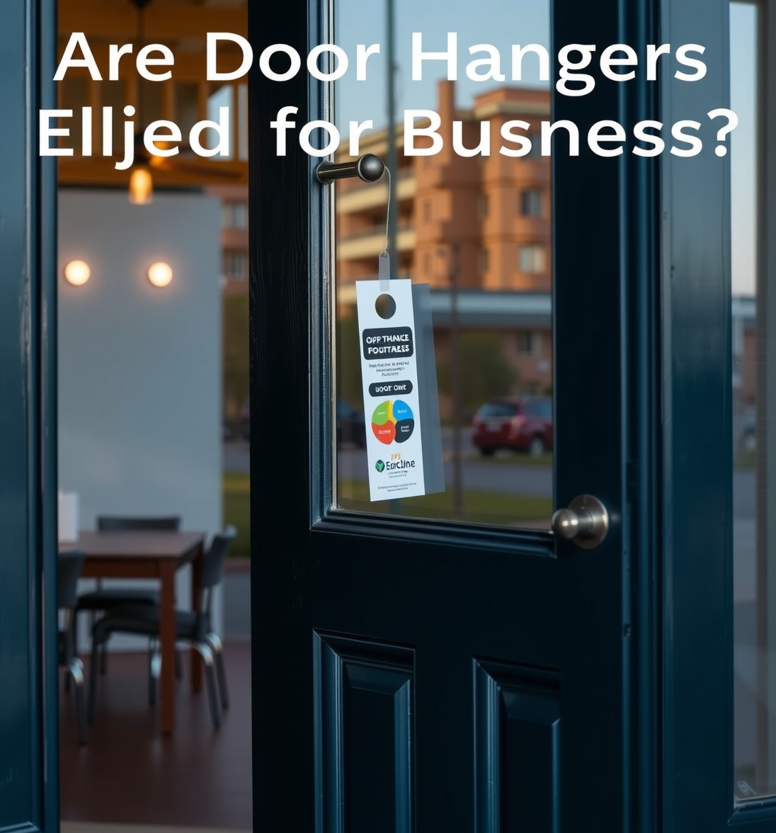 Preparation visual for Are Door Hangers Effective for Business Guide